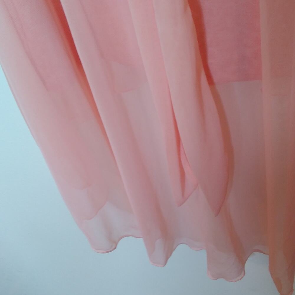 Neon by butux girls size small strapless orange dress. PARTY - Picture 5 of 8